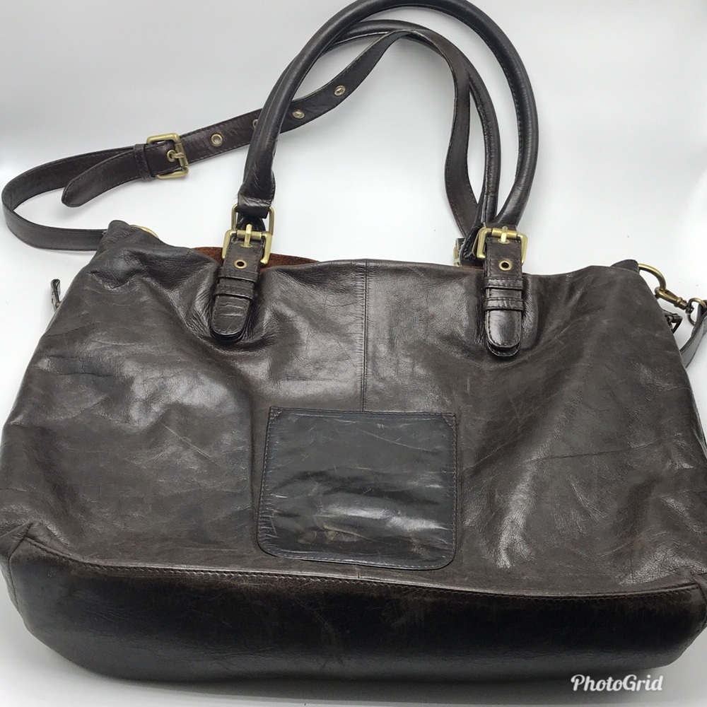 Ape Regina Firenze Italian Leather Large Tote Bag